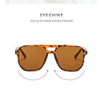Gafas de sol cuadradas Vintage para mujeres y hombres, montura gruesa, gafas de sol con doble puente, gafas de sol poligonales elegantes para mujer, gafas de sol UV400 - VibraStore