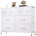 GALAXHERO 8 Drawer Dresser Wide Fabric Storage Chest with Deep Drawers for Bedroom Living Room Closet Organizer - VibraStore