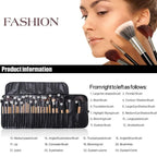 Gift Bag Of 24 Makeup Brush Sets Professional Cosmetics. - VibraStore