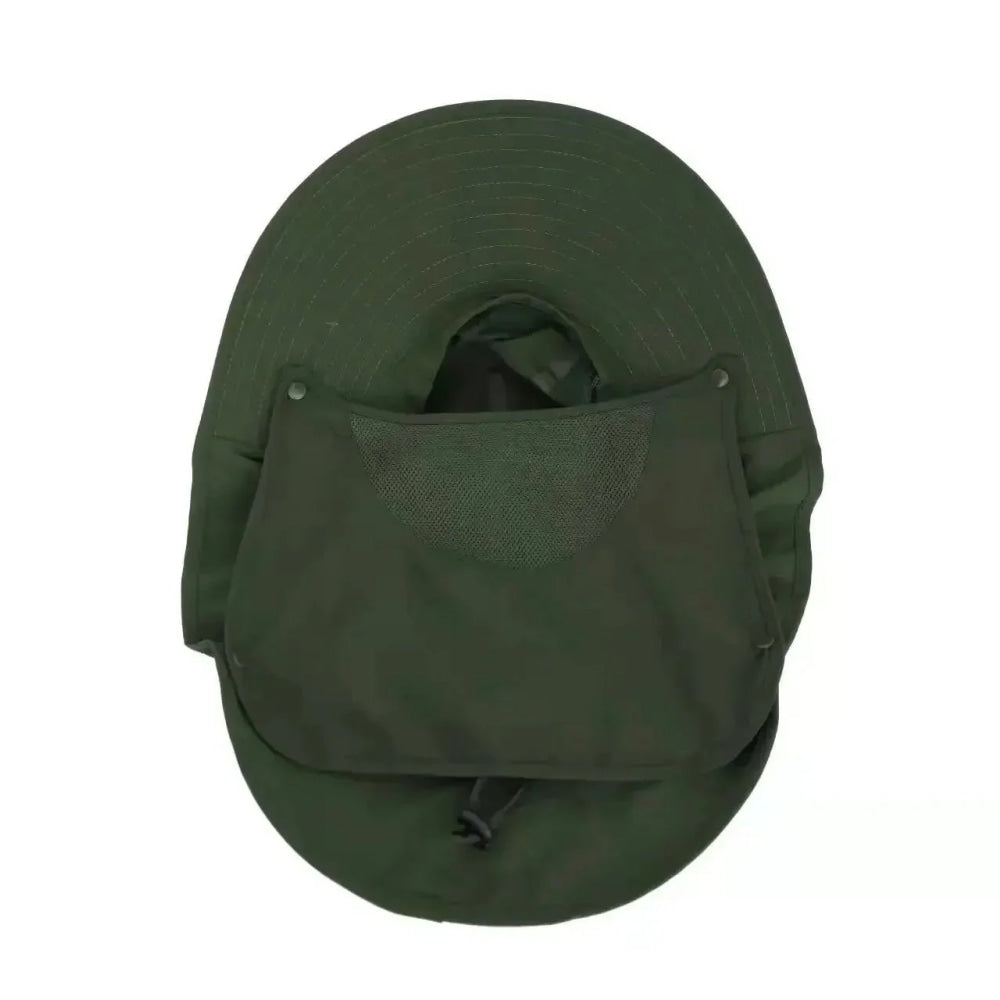 Gorra de béisbol de ala ancha para hombre y mujer, sombrero con solapa, protector de cuello, refrigeración, Safari, senderismo, pesca, aire libre - VibraStore