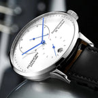 GUANQIN Mechanical Business Watch Men Luxury Brand Luminous Stainless Steel Strap Wrist Mens Automatic Watches Clock relogio BYR - VibraStore