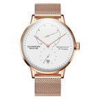 GUANQIN Mechanical Business Watch Men Luxury Brand Luminous Stainless Steel Strap Wrist Mens Automatic Watches Clock relogio BYR - VibraStore