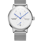 GUANQIN Mechanical Business Watch Men Luxury Brand Luminous Stainless Steel Strap Wrist Mens Automatic Watches Clock relogio BYR - VibraStore