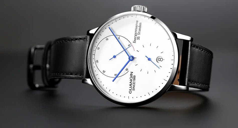 GUANQIN Mechanical Business Watch Men Luxury Brand Luminous Stainless Steel Strap Wrist Mens Automatic Watches Clock relogio BYR - VibraStore