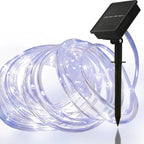 Luces solares para jardín: Guirnaldas LED impermeables 50/100 Led - VibraStore