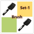 Hairbrush Anti Klit Brushy Haarborstel Women Detangler Hair Brush Bristle Nylon Scalp Massage Teaser Hair Brush Comb - VibraStore