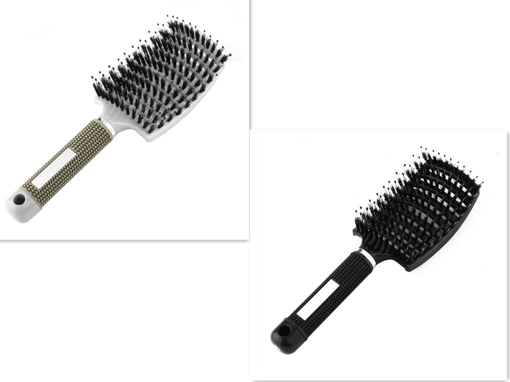 Hairbrush Anti Klit Brushy Haarborstel Women Detangler Hair Brush Bristle Nylon Scalp Massage Teaser Hair Brush Comb - VibraStore
