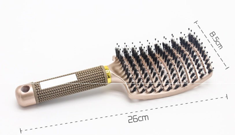 Hairbrush Anti Klit Brushy Haarborstel Women Detangler Hair Brush Bristle Nylon Scalp Massage Teaser Hair Brush Comb - VibraStore