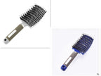 Hairbrush Anti Klit Brushy Haarborstel Women Detangler Hair Brush Bristle Nylon Scalp Massage Teaser Hair Brush Comb - VibraStore