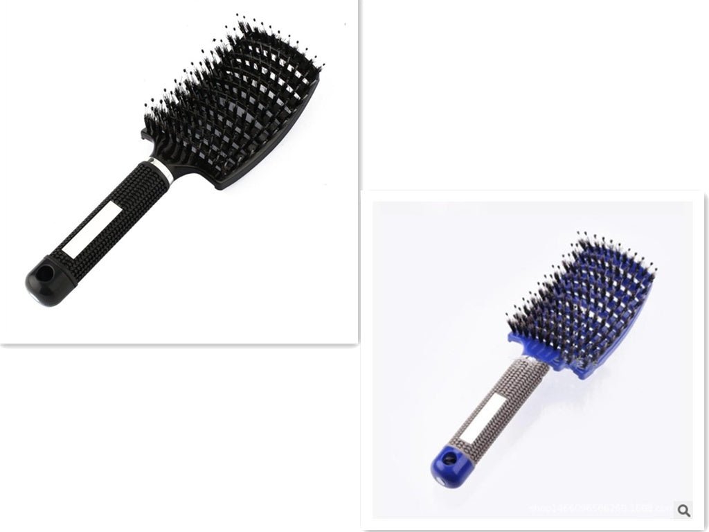 Hairbrush Anti Klit Brushy Haarborstel Women Detangler Hair Brush Bristle Nylon Scalp Massage Teaser Hair Brush Comb - VibraStore