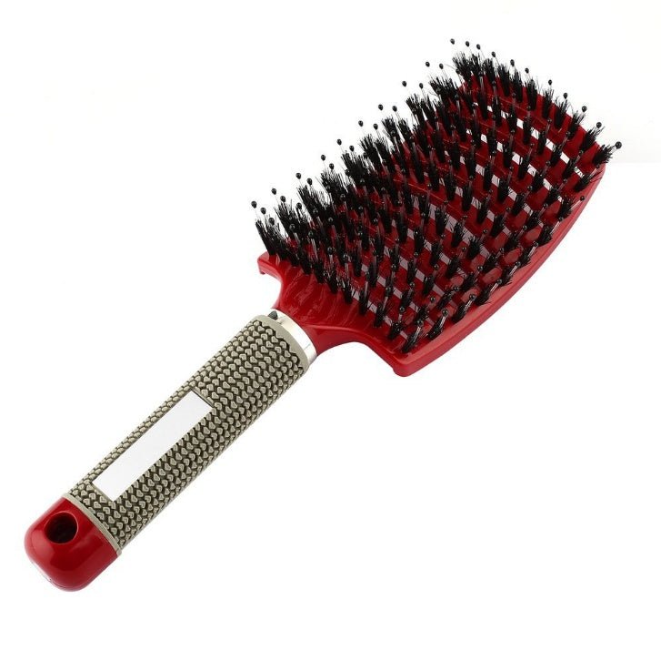 Hairbrush Anti Klit Brushy Haarborstel Women Detangler Hair Brush Bristle Nylon Scalp Massage Teaser Hair Brush Comb - VibraStore