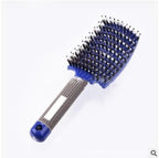 Hairbrush Anti Klit Brushy Haarborstel Women Detangler Hair Brush Bristle Nylon Scalp Massage Teaser Hair Brush Comb - VibraStore