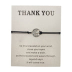 Hand - woven Red Rope Tree of Life Bracelet - VibraStore