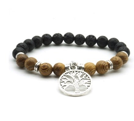 Hand - woven Red Rope Tree of Life Bracelet - VibraStore