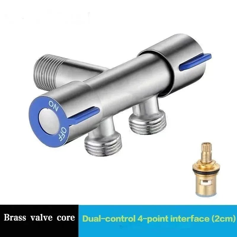 Handheld Bidet Sprayer Set 304 Stainless Steel Spray Gun Shower Handheld Toilet Bidet Faucet Sprayer Shower Nozzle Self Cleaning - VibraStore