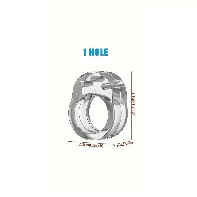 Handles Door Stopper Silicone Gel Door Stop Transparent Wall Protection Door Knob Bumper Furniture Protector Pad Handle Buffer - VibraStore