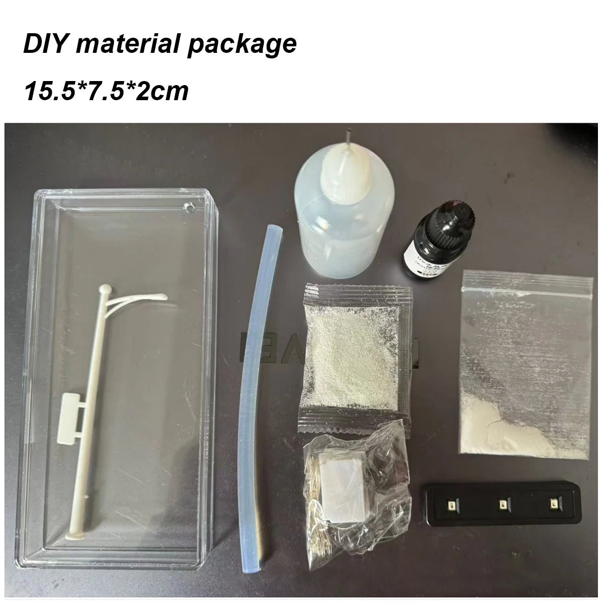 Handmade Snow Scene Night Light Desk Light Christmas Crafts Snowy Night Lamp Decor Arts And Crafts Night Street Lamps for Girl - VibraStore