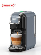 HiBREW Multiple Capsule Coffee Machine, Hot/Cold Dolce Gusto Milk Nespresso Capsule ESE Pod Ground Coffee Cafeteria 20Bar 5 in 1 - VibraStore