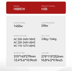 HiBREW Multiple Capsule Coffee Machine, Hot/Cold Dolce Gusto Milk Nespresso Capsule ESE Pod Ground Coffee Cafeteria 20Bar 5 in 1 - VibraStore