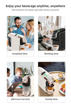 HiBREW Multiple Capsule Coffee Machine, Hot/Cold Dolce Gusto Milk Nespresso Capsule ESE Pod Ground Coffee Cafeteria 20Bar 5 in 1 - VibraStore