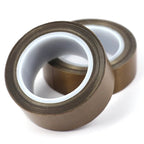 High Temperature PTFE Coated Fabric Cloth Tape 5~100mm 0.13/0.18mm Adhesive Electrical Insulation Tape for Vacuum Sealer Machine - VibraStore