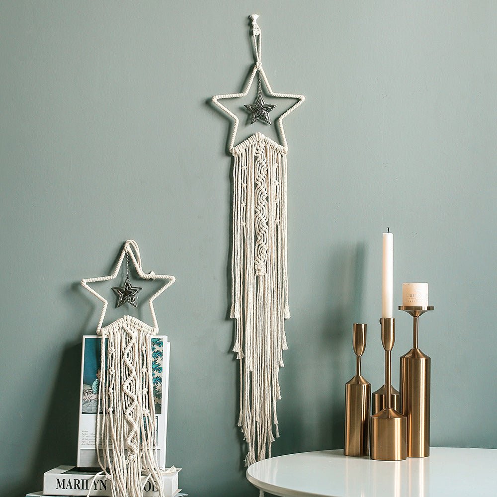 Homestay Style Wall Decoration Pendants Stars And Moon Creative Ornaments - VibraStore