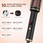 Hot - Air Brushes Thermal Brush 1.5 Inch Curling Iron Volumizing Brush - VibraStore