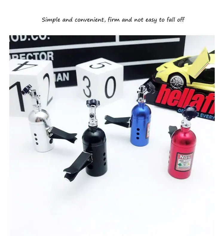 Hot Sale Car Air Freshener NOS Nitrogen Bottle Air Vent Aromatherapy Auto Aroma Outle Perfume Flavoring Fragrances Accessories - VibraStore