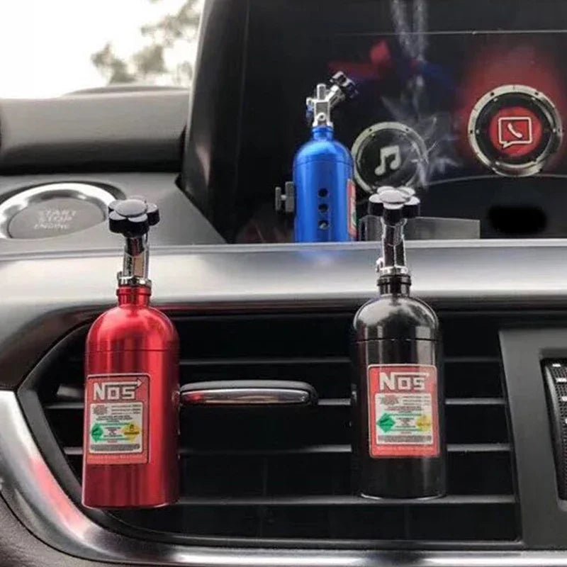 Hot Sale Car Air Freshener NOS Nitrogen Bottle Air Vent Aromatherapy Auto Aroma Outle Perfume Flavoring Fragrances Accessories - VibraStore
