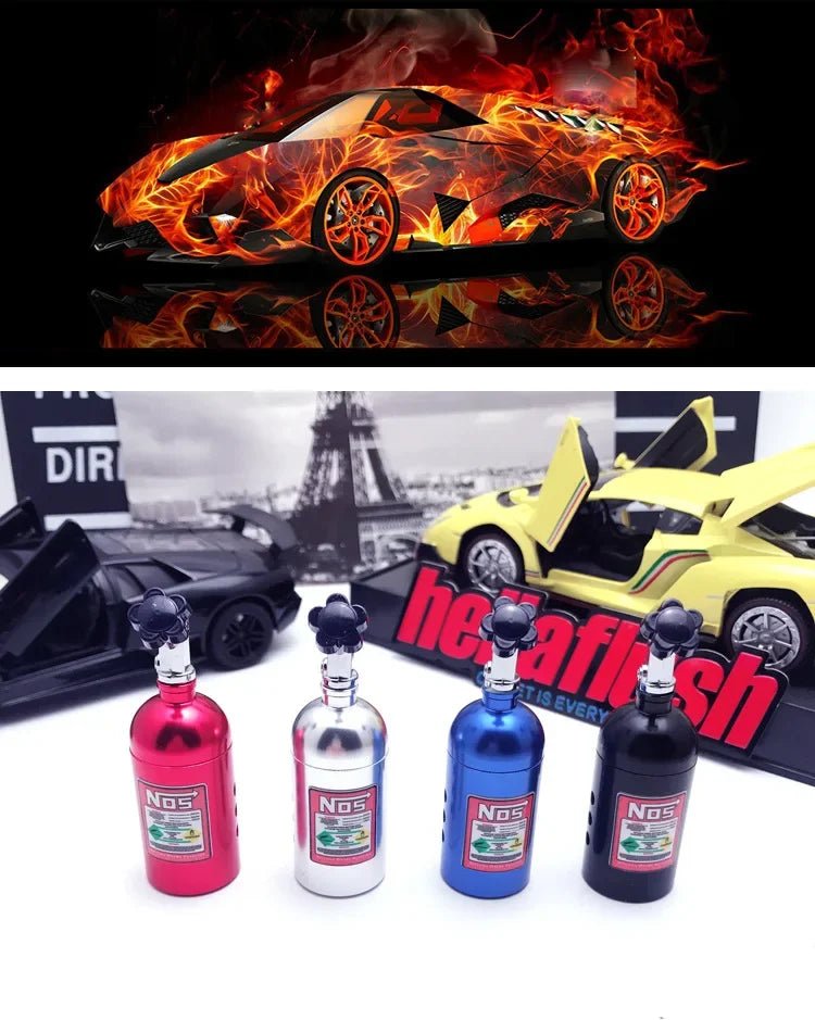Hot Sale Car Air Freshener NOS Nitrogen Bottle Air Vent Aromatherapy Auto Aroma Outle Perfume Flavoring Fragrances Accessories - VibraStore