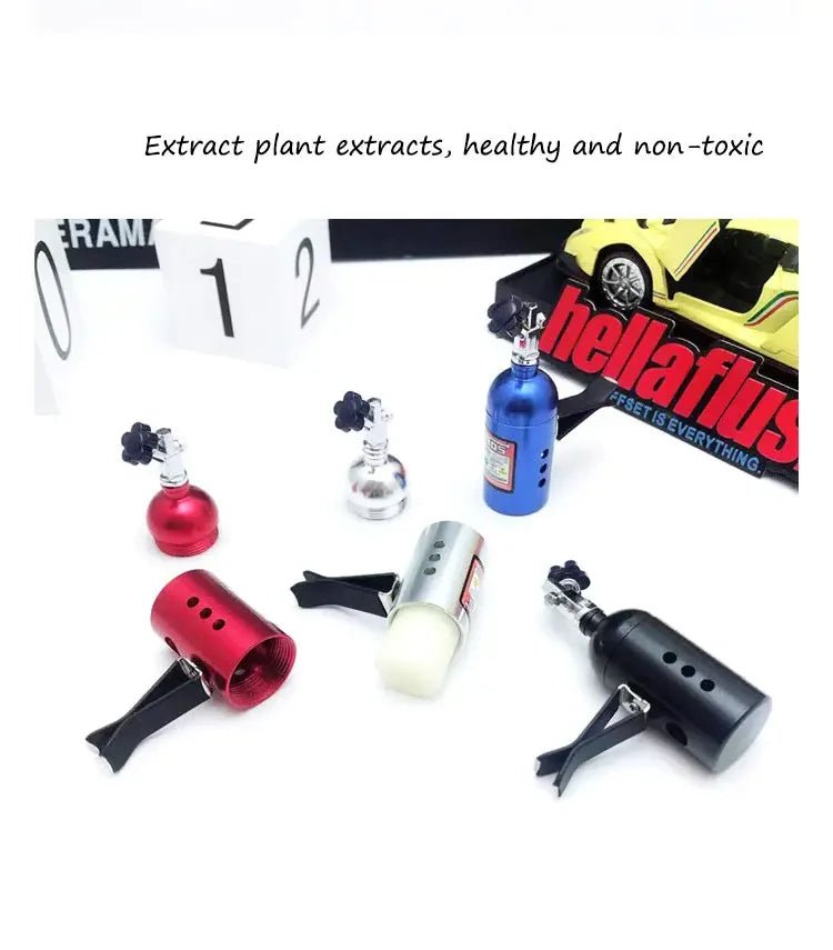 Hot Sale Car Air Freshener NOS Nitrogen Bottle Air Vent Aromatherapy Auto Aroma Outle Perfume Flavoring Fragrances Accessories - VibraStore