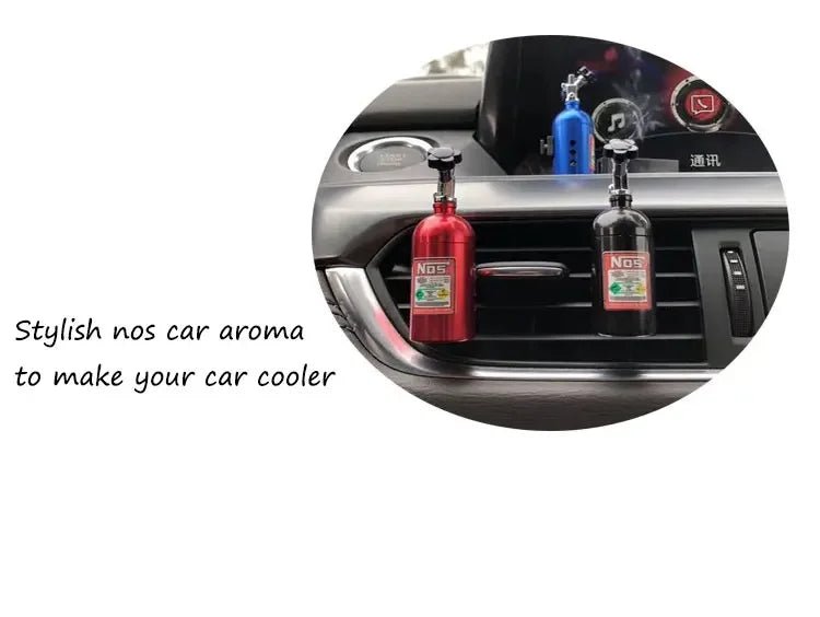 Hot Sale Car Air Freshener NOS Nitrogen Bottle Air Vent Aromatherapy Auto Aroma Outle Perfume Flavoring Fragrances Accessories - VibraStore