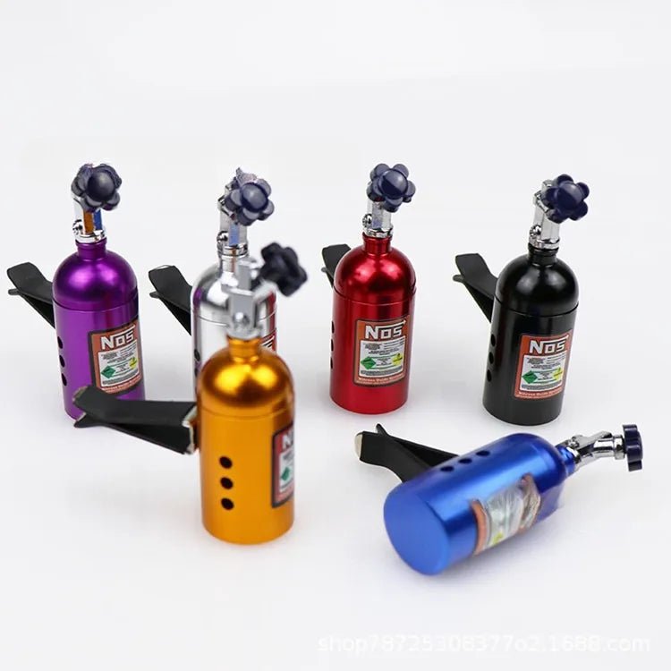 Hot Sale Car Air Freshener NOS Nitrogen Bottle Air Vent Aromatherapy Auto Aroma Outle Perfume Flavoring Fragrances Accessories - VibraStore
