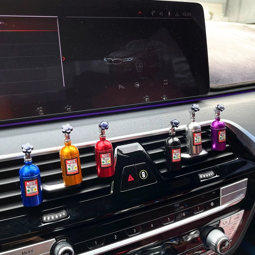 Hot Sale Car Air Freshener NOS Nitrogen Bottle Air Vent Aromatherapy Auto Aroma Outle Perfume Flavoring Fragrances Accessories - VibraStore