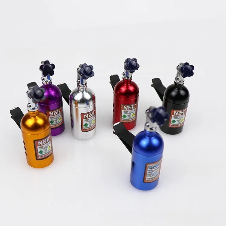 Hot Sale Car Air Freshener NOS Nitrogen Bottle Air Vent Aromatherapy Auto Aroma Outle Perfume Flavoring Fragrances Accessories - VibraStore