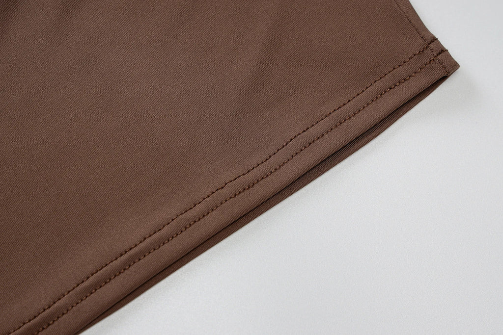 Hugcitar - Conjunto elegante de 2 uds para mujer, camiseta sin mangas Sexy sin tirantes, Top corto, falda Maxi, ropa informal de verano para mujer, Festival de fiesta 2025 - VibraStore