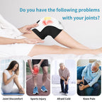 Intelligent Home Use Electric Intelligent Kneading Heating Knee Massager Rechargeable Pain Relief Infrared Laser Vibration Knee Massager - VibraStore