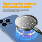 IPhone 17 Pro Pro Max Wireless Charger 15W Magnetic Wireless Fast Charging, Compatible With IPhone 12, 13, 14, 15, 16, And 17 Pro, Pro Max Series Models - VibraStore