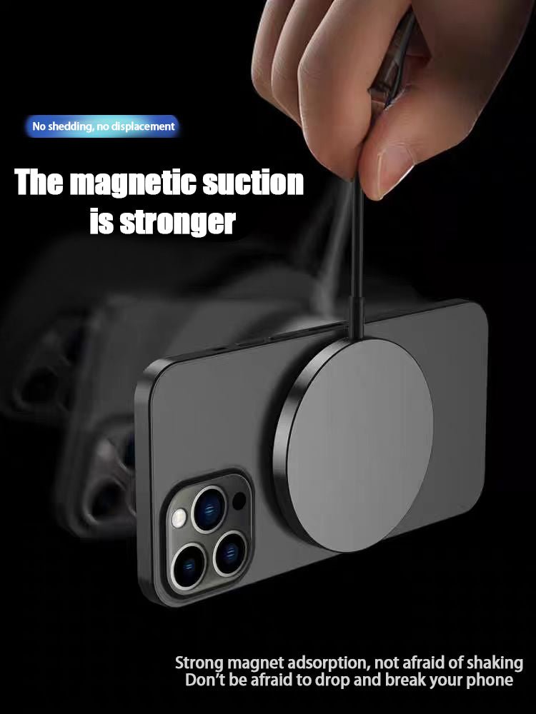 IPhone 17 Pro Pro Max Wireless Charger 15W Magnetic Wireless Fast Charging, Compatible With IPhone 12, 13, 14, 15, 16, And 17 Pro, Pro Max Series Models - VibraStore