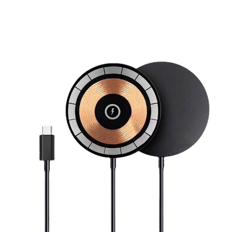 IPhone 17 Pro Pro Max Wireless Charger 15W Magnetic Wireless Fast Charging, Compatible With IPhone 12, 13, 14, 15, 16, And 17 Pro, Pro Max Series Models - VibraStore