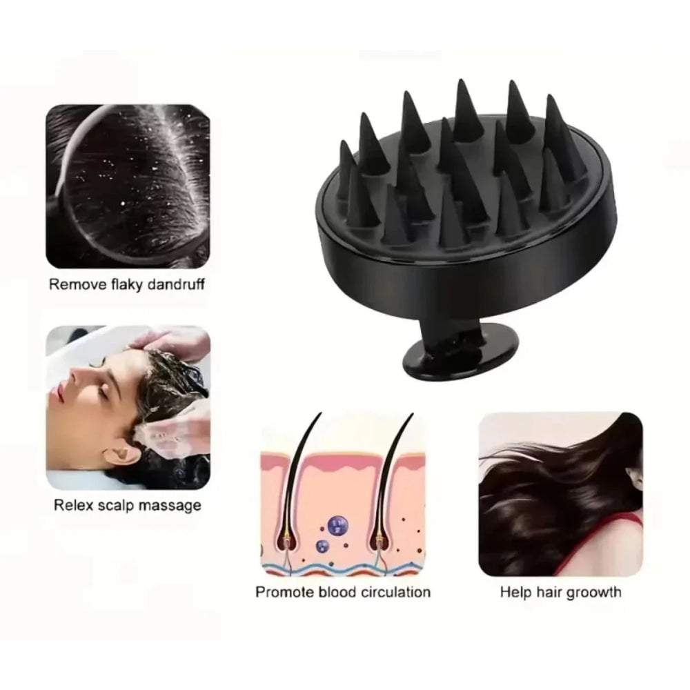 Juego de 4 Uds. De cepillo exfoliante suave de silicona para el cuerpo - VibraStore