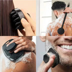 Juego de 4 Uds. De cepillo exfoliante suave de silicona para el cuerpo - VibraStore