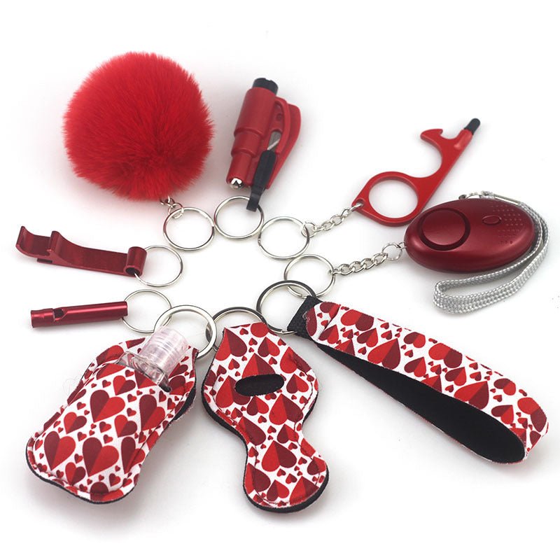 Keychain Accessory Bottles Convenient Printing - VibraStore