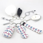Keychain Accessory Bottles Convenient Printing - VibraStore