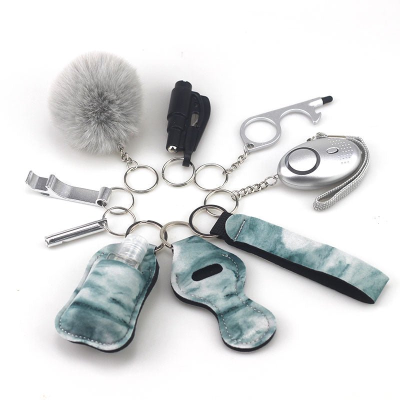 Keychain Accessory Bottles Convenient Printing - VibraStore