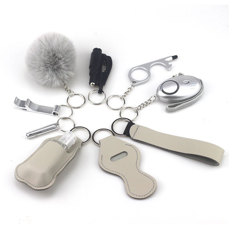 Keychain Accessory Bottles Convenient Printing - VibraStore
