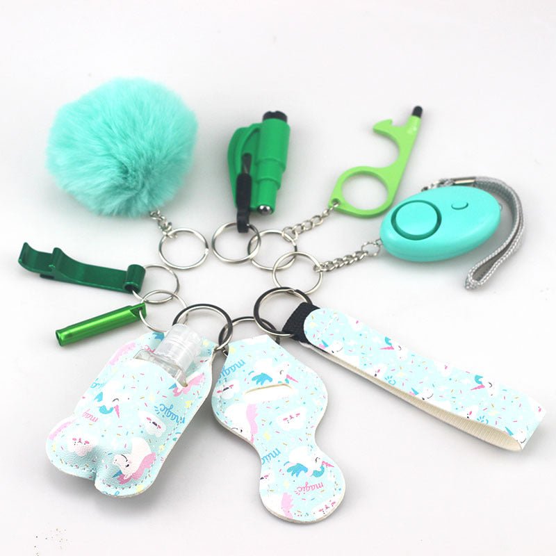 Keychain Accessory Bottles Convenient Printing - VibraStore