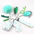 Keychain Accessory Bottles Convenient Printing - VibraStore