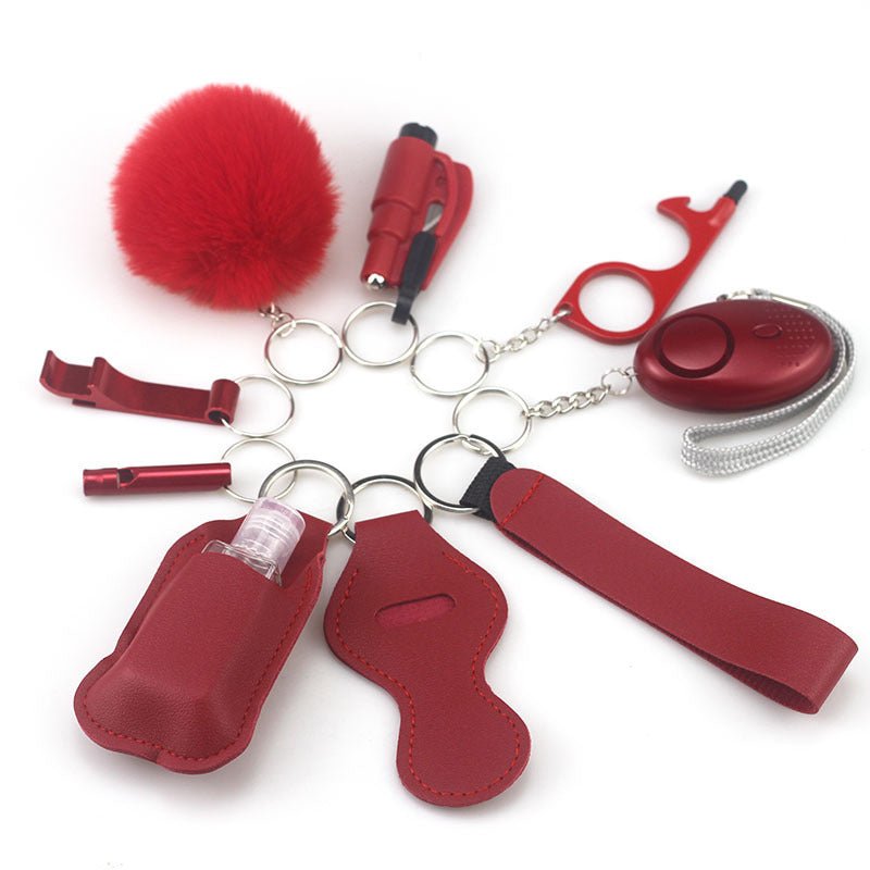 Keychain Accessory Bottles Convenient Printing - VibraStore