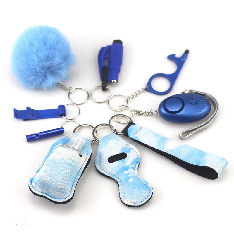 Keychain Accessory Bottles Convenient Printing - VibraStore